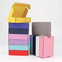 Boîte d'emballage cosmétique rigide en papier couché écologique avec logo personnalisé en feuille d'or, colorée, recyclable, en matériaux recyclés