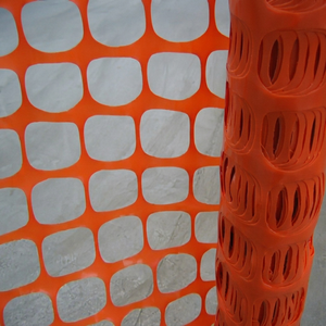 HDPE PE Multi-Color Road Barrier <b>Fence</b>-Reusable Weather Resistant UV Stabilized with 65x35mm Mesh SM Brand Model WL-859 - Product Image 1