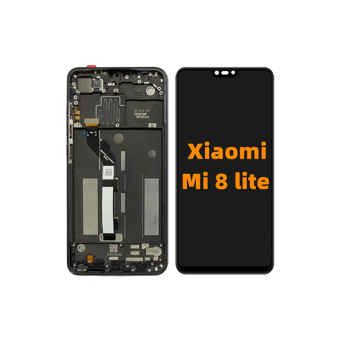 For Xiaomi Mi 8 Lite Mi 8X Youth LCD With Frame OEM Mobile Phone Display Touch Screen Digitizer Assembly Replacement LCDS Parts