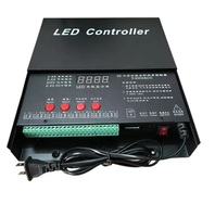 Contrôleur LED numérique adressable programmable par carte SD, décodeur DMX TTL 2811 SPI, synchronisation 8192 pixels, T-8000ACC T8000AC