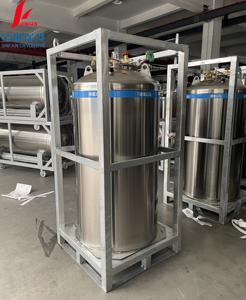 स्टेनलेस स्टील स्टोरेज <span class=keywords><strong>2.3</strong></span> 2.76 mpa तरल ऑक्सीजन आर्गन नाइट्रोजन को2 देवयुद्ध वेल्डेड इन्सुलेटेड डेवार टैंक - Product Image 6