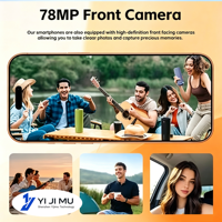 TECON Spark 40 PRO Deca Core 16G+1TB Android 16 7.3" 144Hz 108MP 5G 8000mAh+ Téléphone mobile ODM/OEM