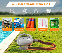 Pompe à air électrique portable SHINEWELL, vente chaude d'usine, 500W-2400W, pour gonflage et dégonflage de produits gonflables