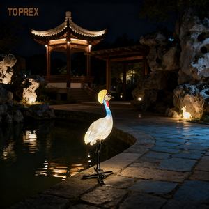 Lámpara LED con Escultura de Pájaro de Resina Impermeable para el Día del Niño, Zoológico, Parque, Hotel, Plaza al Aire Libre, CE ROHS IP65, Directo de Fábrica - Product Image 1