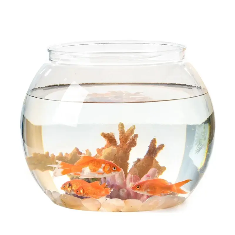 Hot Sale Clear Plastic Fish Bowl Round Shape Extra Large Factory