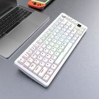 Approvisionnement d'usine GK82 Pro 75% clavier d'ordinateur monté sur joint de clavier de jeu mécanique pour PC Mac Gamer