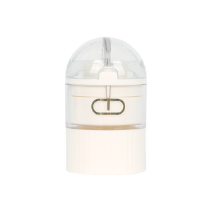 Venta al por mayor de lujo de forma redonda <span class=keywords><strong>farmacia</strong></span> mini promocional cortador de pastillas de plástico y trituradora con caja - Product Image 1