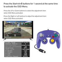 Kit de modification numérique HDMI Hispeedido pour NGC Game Cube, conversion numérique-numérique, prend en charge la sortie HDMI 480P, 1080P