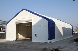 Cấu Trúc Vải Tòa Nhà PVC Di Động Chống Tia UV Đôi Trussed Công Nghiệp Thiết Kế <span class=keywords><strong>Truss</strong></span> Shelter - Product Image 4