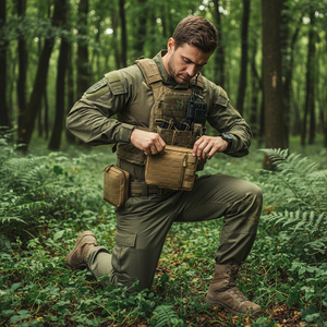 กระเป๋ายุทธวิธี Molle ยูทิลิตี้กระเป๋าเครื่องมือตัดด้วยเลเซอร์ EDC EMT แพ็คแยกส่วนสำหรับกลางแจ้งอุปกรณ์สนาม - Product Image 6