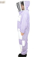 Combinaison d'apiculteur BAIFENG BEE, nouvelle combinaison respirante à trois couches avec voile et capuche, vêtements de sécurité pour l'apiculture