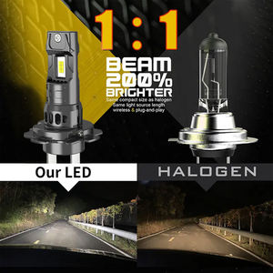 Bombilla LED para Faros Delanteros de Coche de Enchufe Directo X911 H1/H3/H7/H11, Luz de Cruce Súper Brillante de Alta Intensidad - Product Image 3