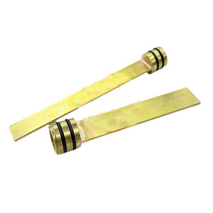 Spritzguss-Kühlkomponente E2108: Umlenkblech aus Messing (gerade Ausführung) mit O-Ring-Dichtungen - Product Image 3
