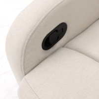 Geeksofa Furniture Factory Chaise moderne inclinable manuelle avec tissu et chaise de haute qualité pour le salon