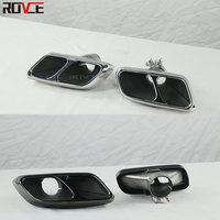 ROVCE-Embouts de silencieux arrière pour Land Rover Range Rover Sport 2018-2022 SVR Accessoires de voiture