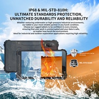 K8 Active 8 pulgadas Android 13 4G Industrial Rugged Tablet PC para Octa Core Mini 2 en 1 Smart Home PC 6GB RAM Memoria masiva ROM