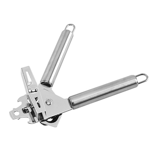 Ouvre-boîte multifonctionnel de cuisine en acier inoxydable avec poignée manuelle de sécurité promotionnel - Product Image 6