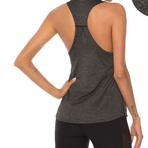 Chaleco deportivo sin mangas para mujer, estilo racerback, de secado rápido, ideal para entrenamiento físico y running, el más vendido. - Product Image 2