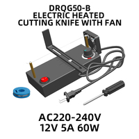 Petite machine de découpe chauffante, mini machine de découpe de fil chauffant électrique manuelle, coupe-rouleau, coupe-corde, coupe-thermique, prise EU/US