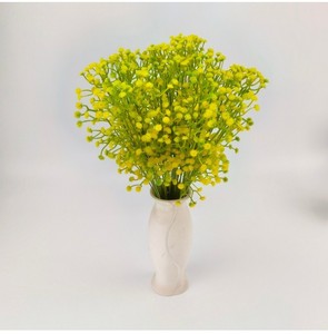 Vendita calda di babbè artificiale Breath Flower Bouquet di 2 forchette di Design in seta naturale palla <span class=keywords><strong>fiori</strong></span> per matrimoni di capodanno cinese - Product Image 4