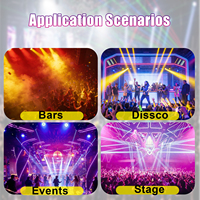 Luces de Escenario Directas de Fábrica, Barra de Luces Estroboscópicas LED de 250W, RGBW, 48+24 Segmentos, Aleación de Aluminio, DMX512, Ultra Alta Velocidad, CRI