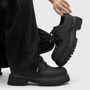 Original Men's Shoes High quality leather Business mens dress shoes Fashion <b>Sneakers</b> genuine leather classic oxford shoes - Product Image 3