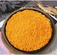 Orange Panko Flakes Crispy Bread Crumbs Nutrition Enhancers Flavoring Agents for Fried Food Seasoned Bread Crumbs for Shrimp