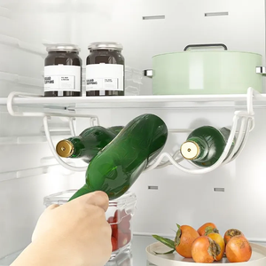 Estante de Almacenamiento para Refrigerador, Organizador de Cocina, Estante para Cerveza, de Hierro Forjado - Product Image 2