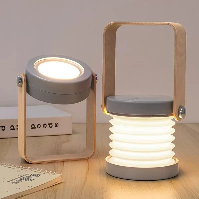 Foldable Camping Lamp Touch Dimmable Led Portable Lantern Light Usb Rechargeable Tent Read Outdoor Camping Lantern Night Light
