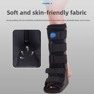 Chaussure de marche courte avec coussinets d'air pour la rééducation postopératoire des pieds blessés, des entorses de la cheville et des orteils cassés - Product Image 3