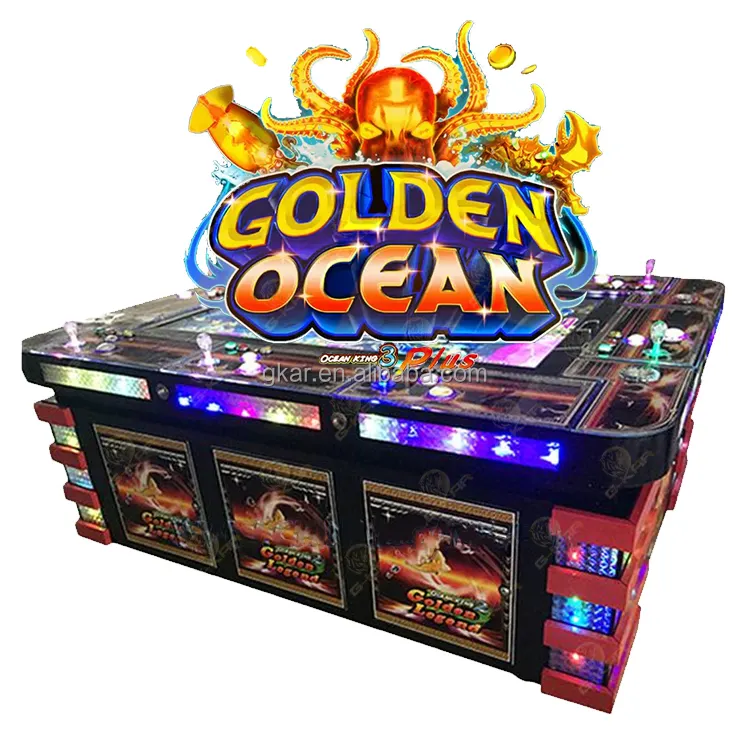 2023 New Creative Host Computer Machine Fish Game Table Ocean King 3 Plus Golden Ocean