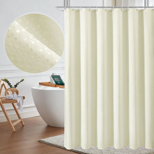 <span class=keywords><strong>Rideau</strong></span> de salle de bain imperméable à pois jacquard épaissi à motif <span class=keywords><strong>nid</strong></span> <span class=keywords><strong>d</strong></span>'<span class=keywords><strong>abeille</strong></span> blanc en <span class=keywords><strong>nid</strong></span> <span class=keywords><strong>d</strong></span>'<span class=keywords><strong>abeille</strong></span> - Product Image 4