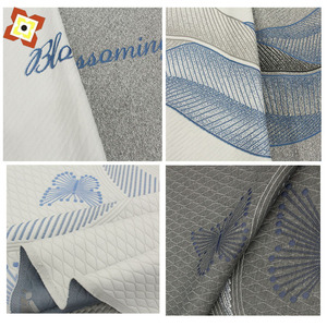 Spunlace không dệt vải nệm vải dệt kim Jacquard cho đồ nội thất giường không dệt CuộN Poly lưới vải - Product Image 3