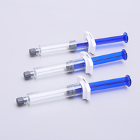 Haute Qualité 1ml 3ml 5ml 10ml 50ml Luer Caps Luer Lock Huile Seringue Emballage Prérempli Verre Parfum Dosage Seringue