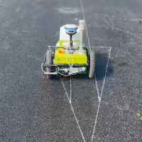 Robot de Demarcación Vial SanWin, Multifuncional, Alta Adaptabilidad, Bomba de Pintura, Motor de 400W*2, Conducción Autónoma