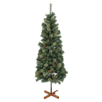 Sapin de Noël artificiel de qualité commerciale pré-éclairé avec 1200 lumières LED et télécommande
