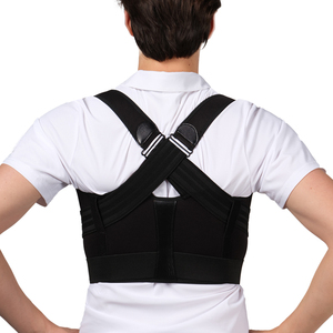 Correttore Posturale per Spalle e Schiena, Protezione Contro la Postura <span class=keywords><strong>a</strong></span> Cammello, Supporto per la Colonna Vertebrale, Sollievo dal Dolore, Cintura Elastica Confortevole - Product Image 1