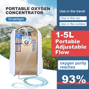 Olijf Factory Prijs Gemakkelijk Gebruik OLV-B1 1-5 L Huishouden Medische Draagbare Zuurstofconcentrator