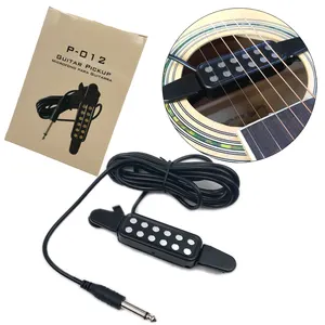 China Factory Direct Supply Guitar Hole EQ for Acoustic Guitar Violin High Quality Magnetic pickups for sale