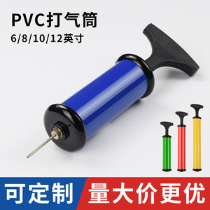 Mini bomba de aire portátil de 6 pulgadas de plástico con boquilla reemplazable para fútbol, baloncesto, voleibol y otros balones deportivos - Product Image 4