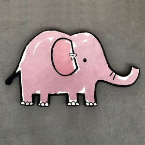 พรมปูพื้นลายการ์ตูนรูป<span class=keywords><strong>หมี</strong></span>น่ารัก งานแฮนด์เมดสั่งทำพิเศษ สำหรับห้องนั่งเล่นเด็ก - Product Image 6