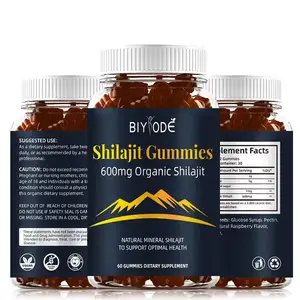 Suplemento sanitario Shilajit Extract Gummies Energy Support Shilajit Gummies