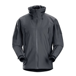 Chaqueta Impermeable de 3 Capas con Costuras Selladas, para Exteriores, con Capucha, Resistente al Viento, para Deporte, Senderismo, Trabajo, Uso Diario, Color Liso - Product Image 5