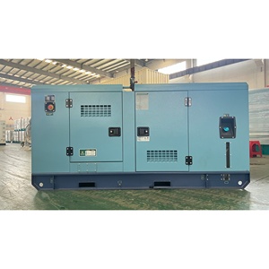EPA Certified Silent <b>Generator</b> Set 25kW 45kW | 3 Phase UL Waterproof Outlets Auto Start 12 Hour Fuel - Product Image 1