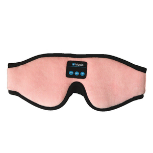 Masque <span class=keywords><strong>de</strong></span> sommeil 3D avec écouteurs intégrés, <span class=keywords><strong>casque</strong></span> mains libres BT V5.0, masque <span class=keywords><strong>de</strong></span> sommeil à bruit blanc, masseur oculaire - Product Image 5
