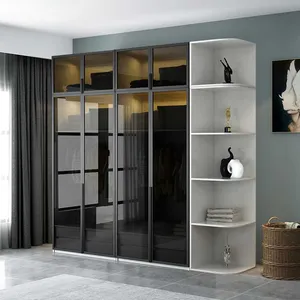 Современный дизайн, деревянные шкафы, мебель для спальни, шкаф, шкаф, 5 дверей, шкаф