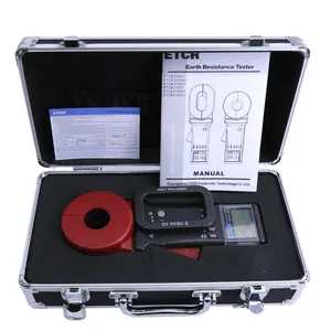 ETCR2100 + testeur de résistance de terre portable testeur de résistance de terre numérique test de résistance de boucle