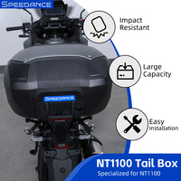 Bolsa de Maletero para Motocicleta, Fácil Instalación, Caja de Almacenamiento Trasera, Maleta de Viaje para Honda NT1100, Piezas y Accesorios para Motocicleta