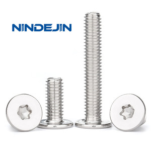 Ultra-Thin 304 Stainless Steel Torx <b>Screws</b> M2 M3 M4 M5 M6 Sizes Low <b>Flat</b> Head Design Metric Measurement System - Product Image 6