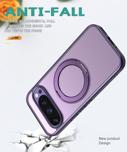 เคสโทรศัพท์โลหะผสม TPU+PC พร้อมวงแหวนแม่เหล็ก รองรับการชาร์จไร้สาย ดีไซน์เกราะ ป้องกันน้ำ กันกระแทก สำหรับ Google 9A/9 Pro/10 Pro/ProXL - Product Image 3